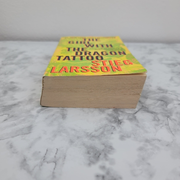 The Girl With The Dragon Tattoo Book by Stieg Larsson Crime Fiction Thriller - Picture 7 of 8
